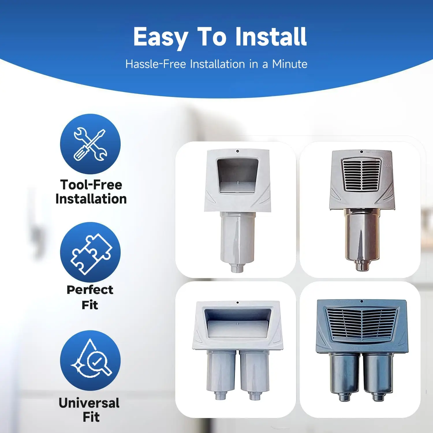 Spa Filters for Hot Tub, Pww50 Filter for Compatible for Spa Hot Tub Filter, Replace for Compatible with for Unicel 6CH-940, for Filbur FC-0359, for Waterway Plastics 817-0050 (2pc