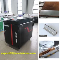 Factory Direct Sale 1000W Industrial Fiber Laser Welding Cleaning 3 in 1 machine for Stainless Steel Metal Laser Welder Cleaner 1
