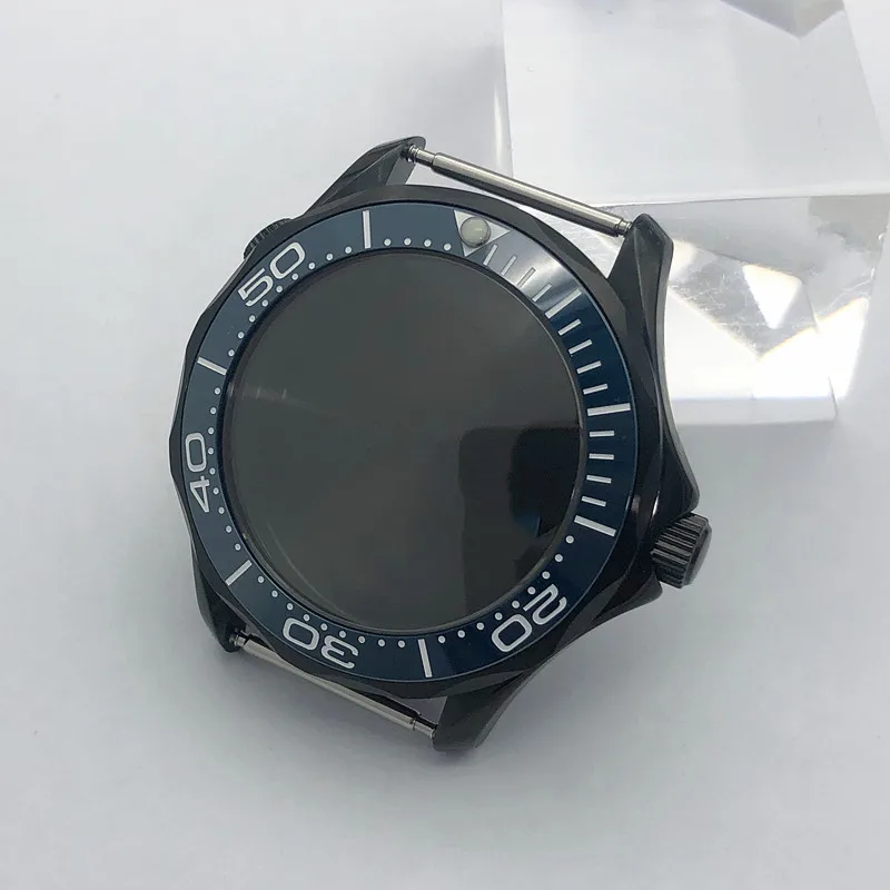 LARIMOKER 41 mm schwarzes PVD-Uhrengehäuse, Saphirglas, 24 Juwelen, NH35 NH36 NH39 PT5000 ETA2836 Miyota 8205 8215 821 DG3804 Uhrwerk – Detail 10