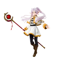 21cm Frieren Anime Girl Figure - Beyond Journey's End Collectible Toy (No box)