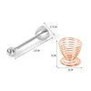 Egg Topper Eggshell Cutter Stainless Steel Egg Cracker Opener Remover Egg Opener Egg Cup Multipurpose Egg Tool Kitchen Gadget 6