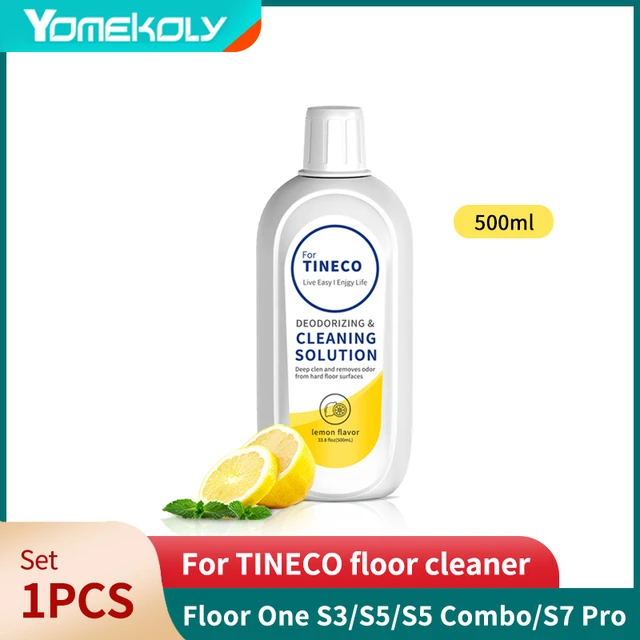 Floor Cleaning Liquid Solution Lemon Flavor 500ml For Tineco FLOOR