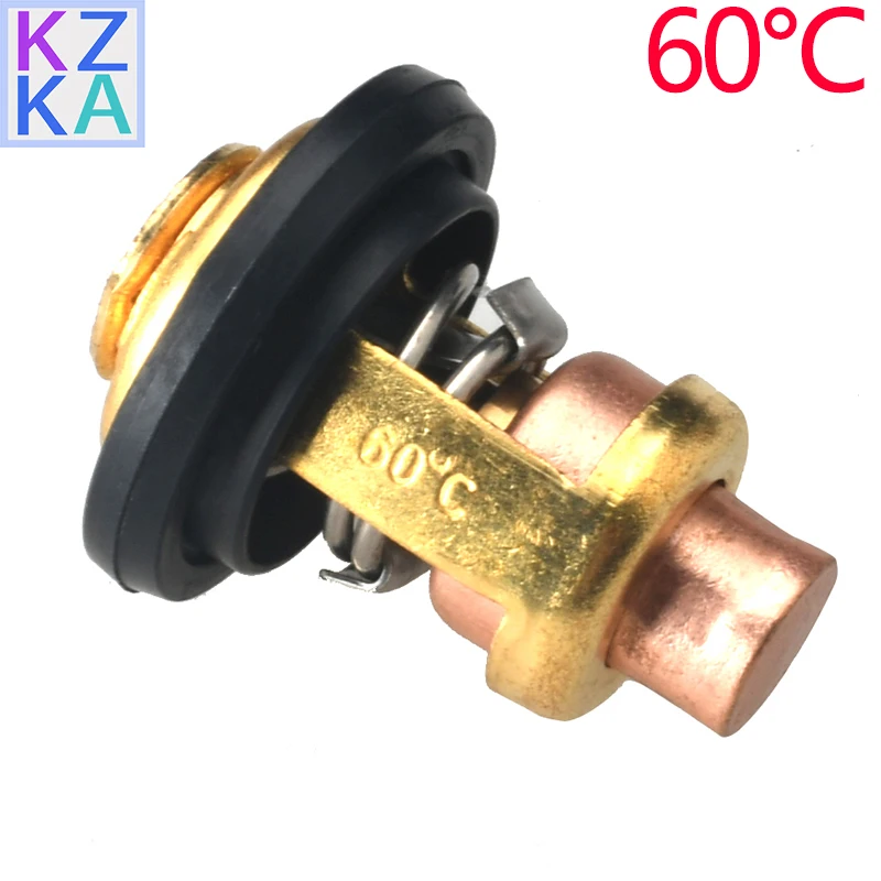 

6D9-12411 Thermostat 60 Degree 6D9-12411-00 6D9-12411-01-00 For YAMAHA Outboard 4 Stroke 2.5HP 4HP 8HP 15HP 30HP 40HP 50-80HP