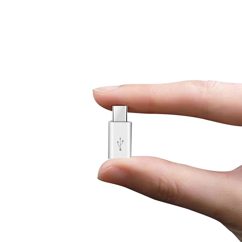USB to Type C Adapter 3 PCS Connector Micro USB to Type-C Adapter for Samsung LG Huawei Honor Xiaomi Redmi OPPO Android Phone Charger Cable Converter