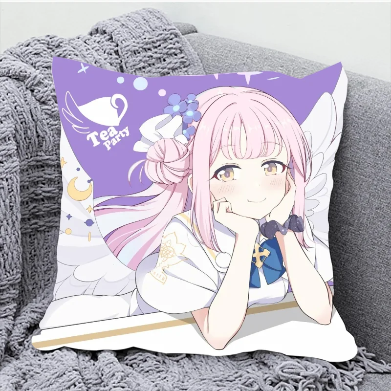 

Blue Archive Cushion Covers for Bed Pillows Pilow Cases Couple Pillow Pillowcases 50x50 Sofa Cushions Decorative Pillowcase Home