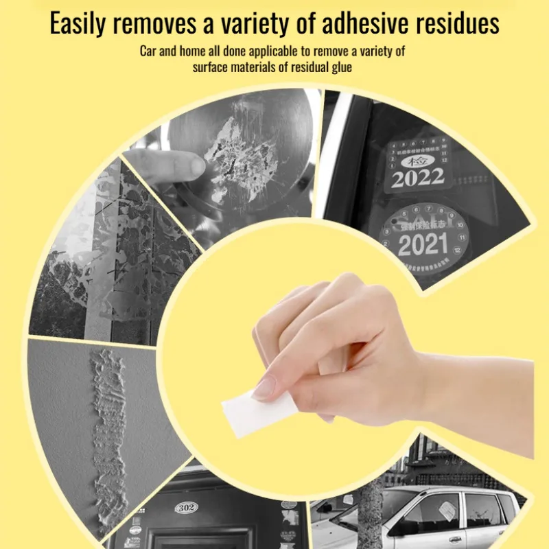 Degumming wipes Degumming adhesive remover car does not hurt the paint Stickers to cleaner household wipes glue without trace