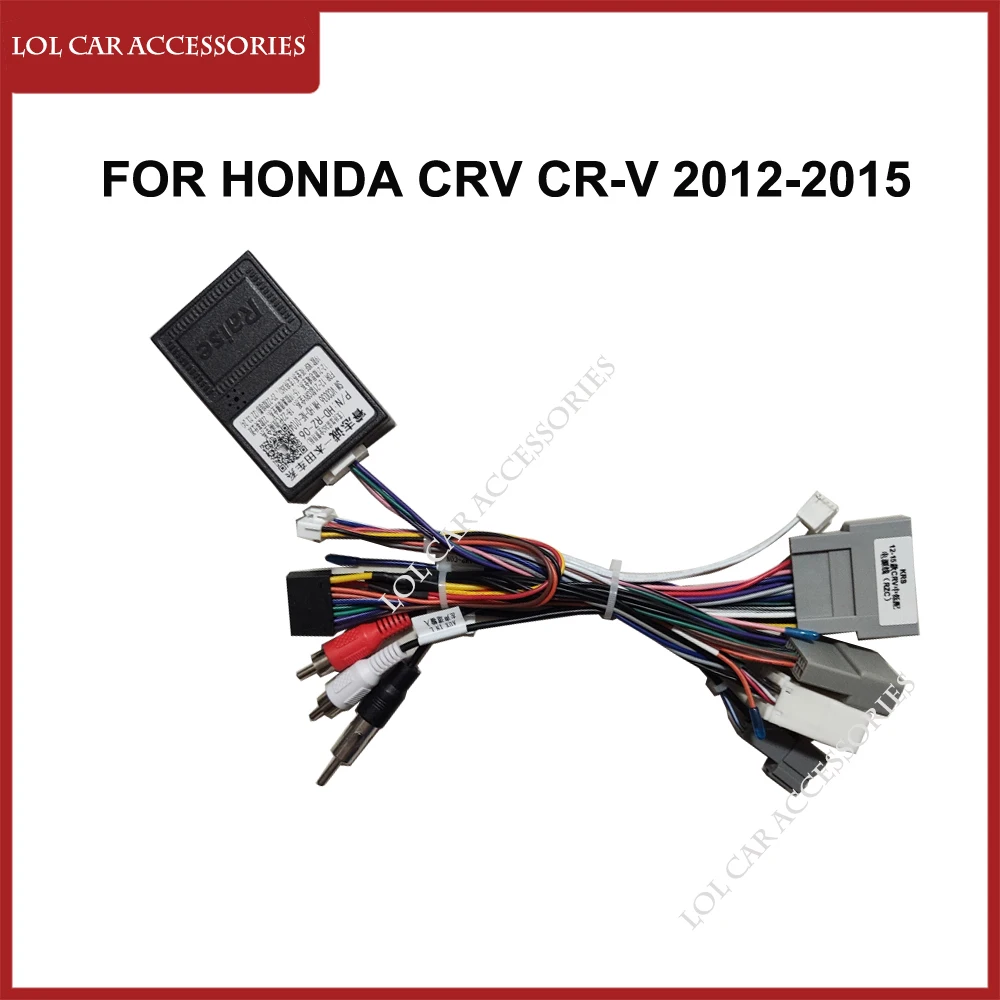 

Автомобильная аудиосистема GPS Mp5 DVD-плеер Android кабель питания Canbus для Honda CRV CR-V 2012-2015 Civic панель проводка жгут проводов