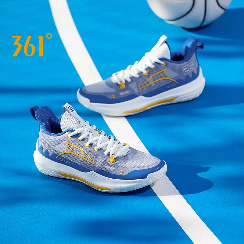 361 Degrees DVD Team Basketball Shoes Low-top Wear-resistant Non