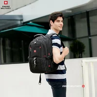Waterproof Men's Backpack 15.6/17 Inch Laptop Backpacks School Travel Bags Swiss-style Large Capacity Business Bagpack Mochila - Image 6