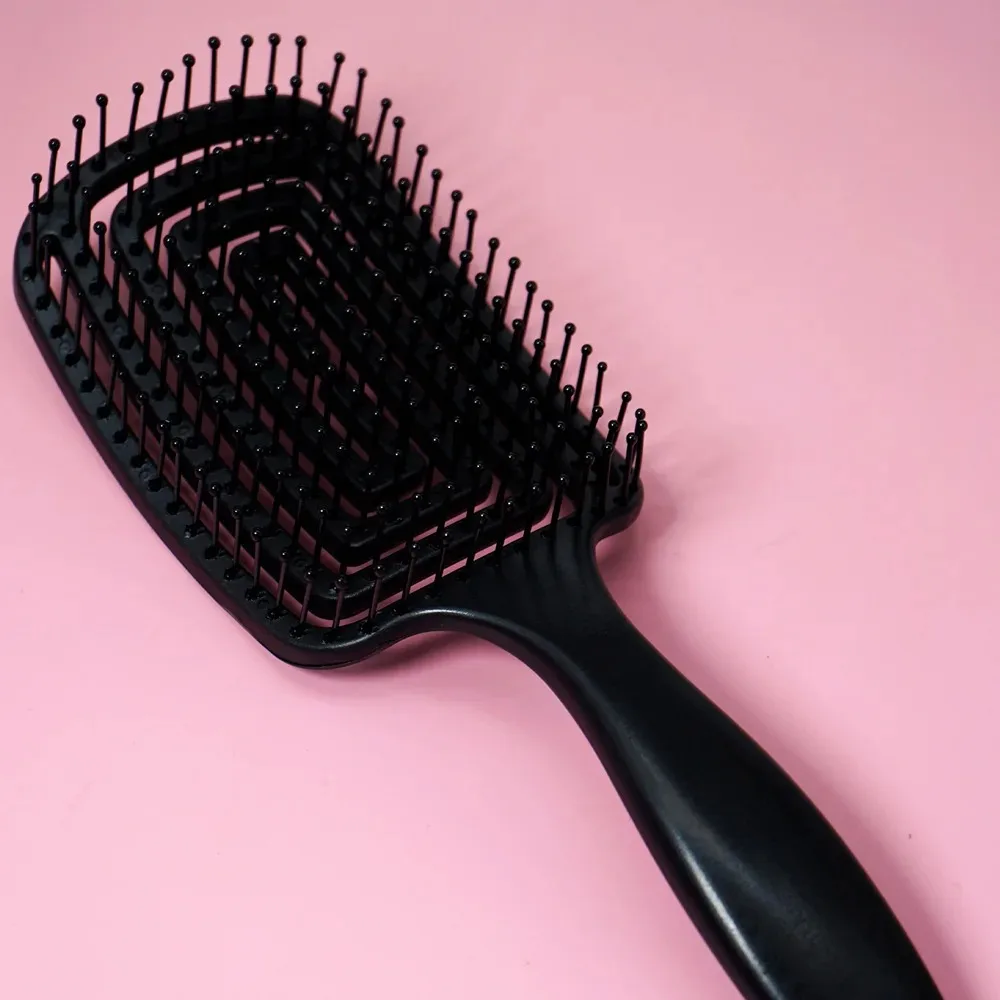 Square Hollow Massage Comb Massage Meridians Scalp Hair Styling Adjuster Quick Blow Dry Household Hair Tool 3