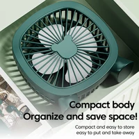 Mini ventilateur électrique portatif d'été pour la maison bureau école Camping en plein air voyage USB prise directe dans le ventilateur esktop portatif silencieux 6