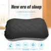 Ultralight Camping Pillow Iatable TPU Camping Iatable Pillow Convenient Outdoor Camping Portable Travel Napping Air Pillow 2
