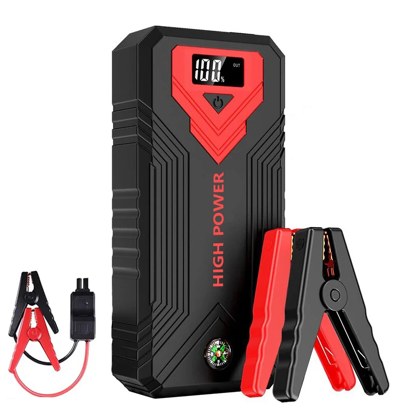 Car Jump Starter Power Bank 1600A Caricabatteria Per Auto Auto Dispositivo Di Avviamento Del Ripetitore Di Emergenza Automatico Jump Start Accessori P