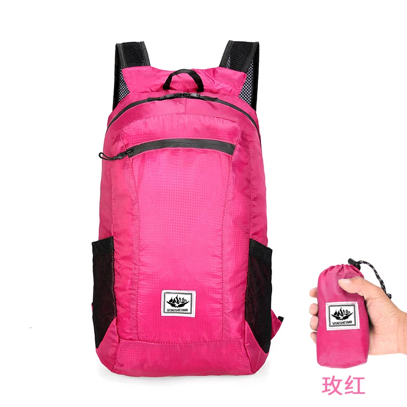 Folding backpack lightweight backpack 10L-20L Lightweight Portable Foldable Waterproof Backpack Folding Bag Ultralight for Women Men Travel Hiking