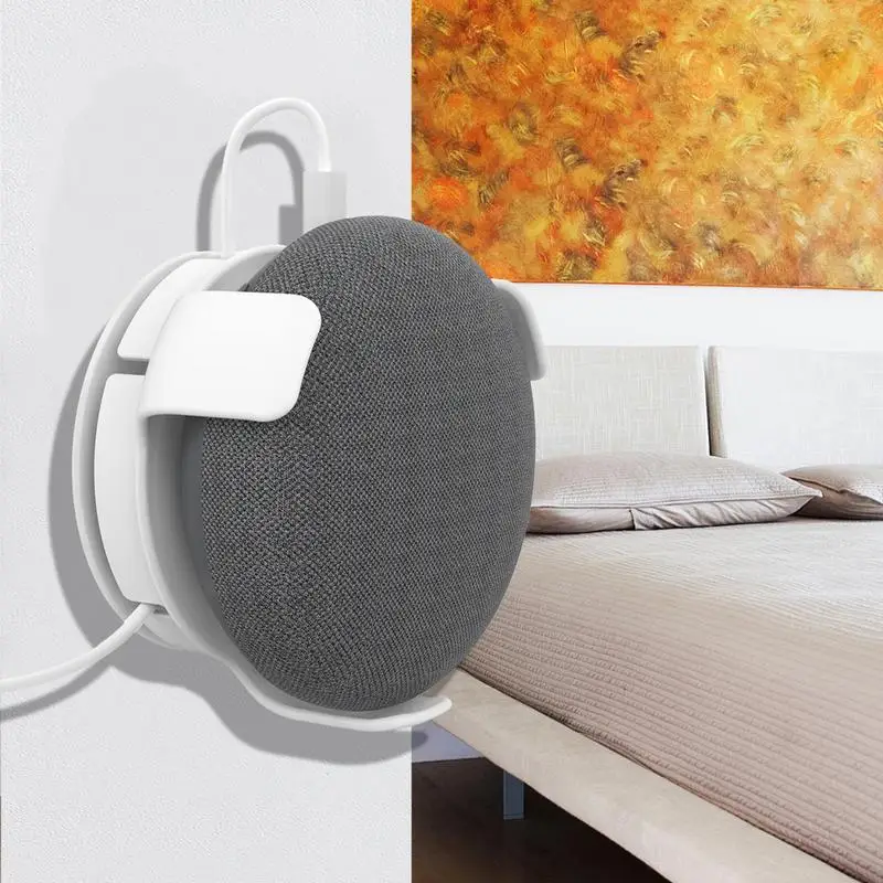 

For Google Home Mini Wall Mount Holder Cord Management For Google Home Mini Smart Speaker High Quality Wall Mount Stand Holder