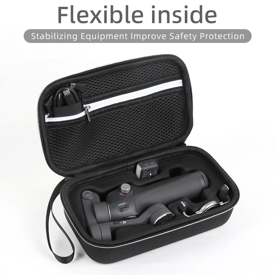 For DJI OM7/7P Travel Carrying Case Portable Organizer Storage
