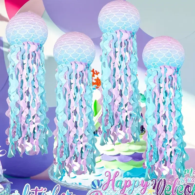 Mermaid Jellyfish Paper Lanterns 3