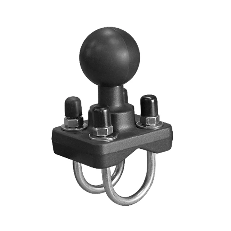 15inchUboltMountsDoubleUshapedballheadbaseCirculartube