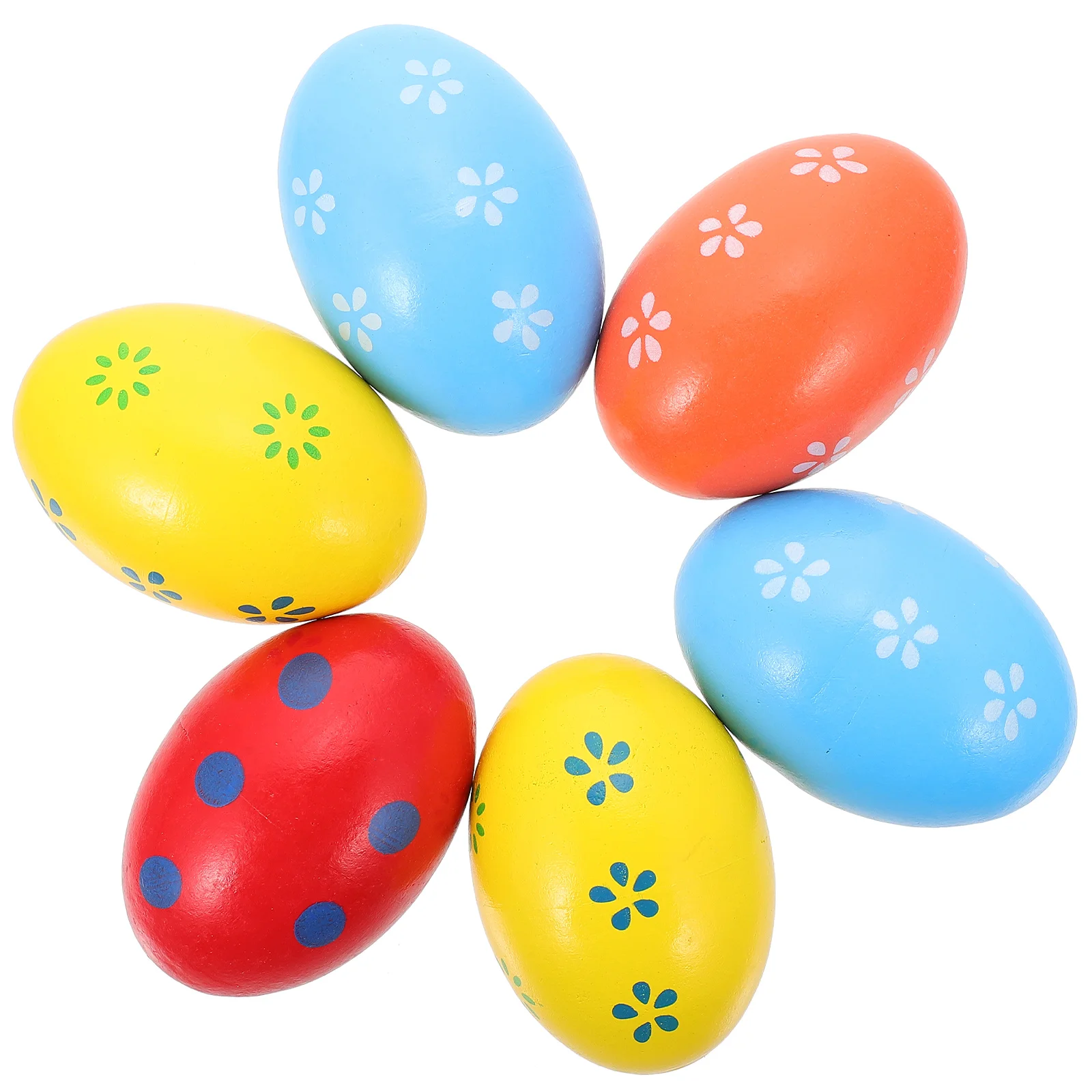 6 Pcs Orf Sand Egg Musical Percussion Instrument Kids Toy Set Small Toys Children Shaker Baby Shakers Eggs