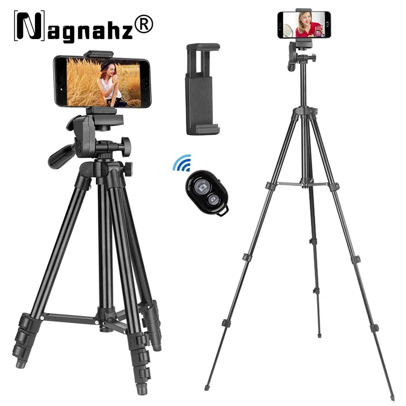 3120 Tripod for Phone 100cm Universal Phone Video Tripod Stand Bluetooth Selfie Remote Video Recording Photography Stand phone tripod