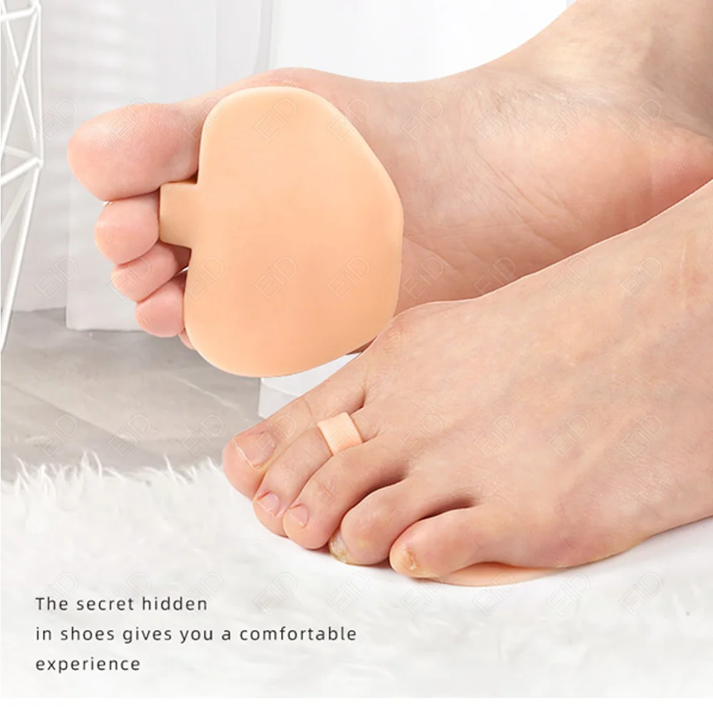 EiD Gel Vorfuß Mittelfußpolster Silikon High Heel Othotics Schmerzlinderung Massagekissen Vorfuß unterstützt Fußpflegewerkzeuge Unisex – Detail 24