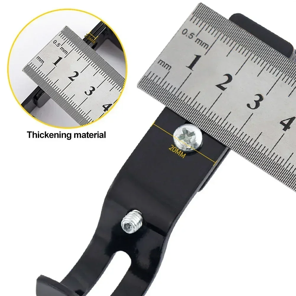 Description Picture 4 of item2Pcs Extendable Durable Curtain Rod Support With Screws Portable Wall-mounted Curtain Rod Bracket Adjustable Hanging Hook
