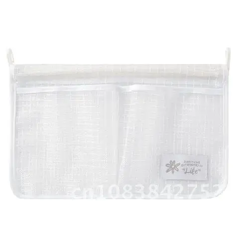 

1/2pcs Hanging Bag Double Compartment Refrigerator Storage Mesh Bag Portable Seasoning Food Snacks Net Bag Kitchen Accessories