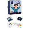 Montessori Toys Bump Card Game Playing Card Game Memory Training Matching Card Game Children Kids Animal Cognitive Education Toy 6