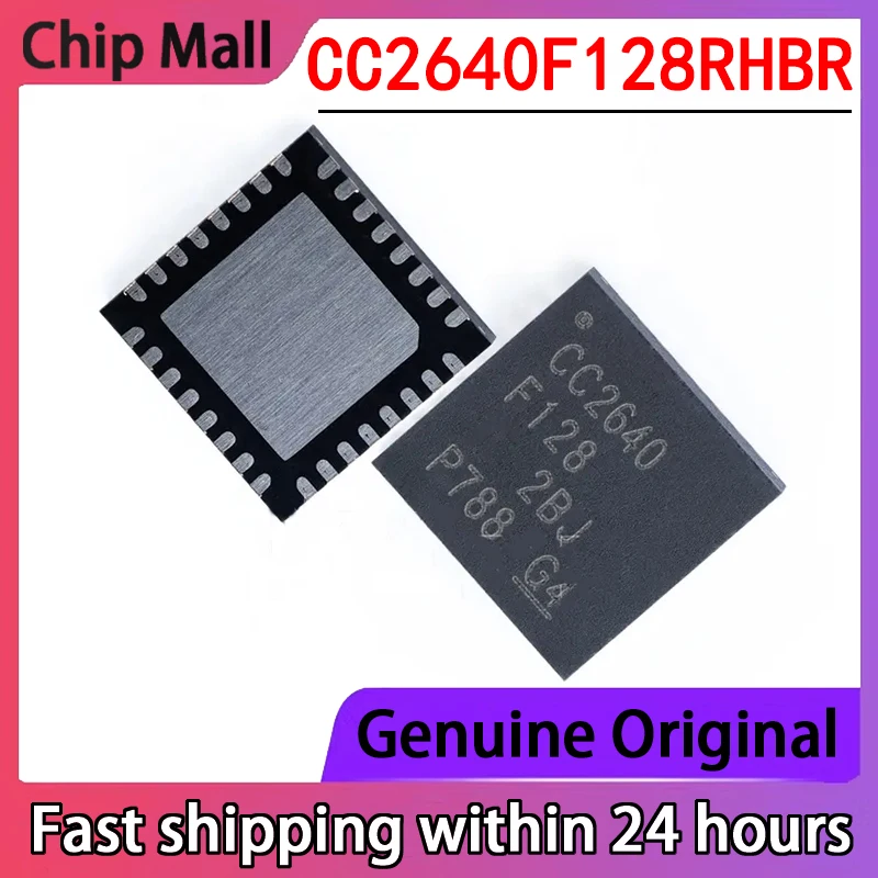 

1PCS Brand New CC2640F128RHBR Packaged VQFN32 Wireless Transceiver Chip in Stock