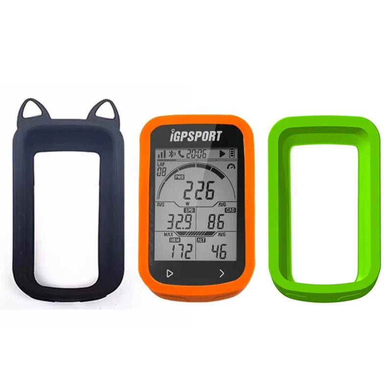 Custodia Protettiva In Silicone Soft Edge Shell Custodia Protettiva Per Schermo Per Igpsport Bsc100S Bike Gps Computer Bsc 100S Skin Guard