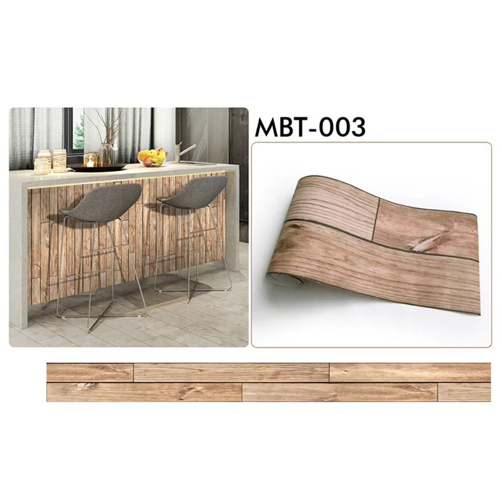 20X500Cm Carta Da Parati Autoadesiva In Legno Pvc Plancia Carte Da Parati In Legno Carta Da Parati Adesivi Per Pavimenti Accessorio Decorazione Fai Da