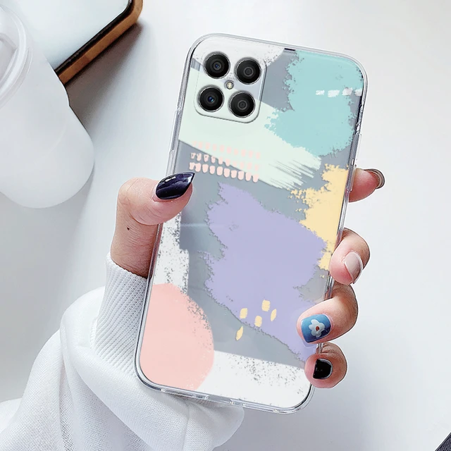 Comprar Para Honor X8 X 8 HonorX8 TFY-LX2 funda trasera de silicona suave  funda de teléfono de dibujos animados Animal