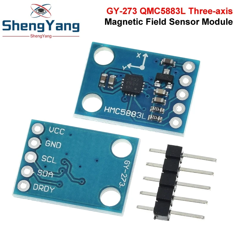 TZT GY-273 QMC5883L Modul Kompass-Magnetometer-Sensor 3V-5V