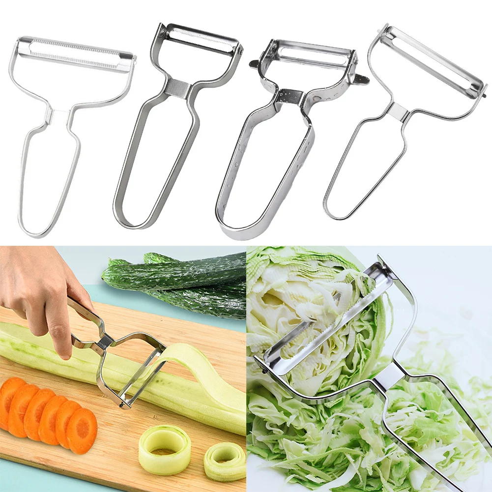 Description Picture 4 of item1pc Stainless Steel Cabbage Graters Peeler Vegetables Fruit Salad Potato Slicer Cabbage Cutter Cooking Tools Kitchen Accessories