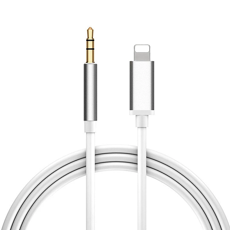 Cavo Aux Per IPhone - Adattatore Lightning A Jack 3.5mm Da 1 Metro Per Auto E Cuffie - Foto 8