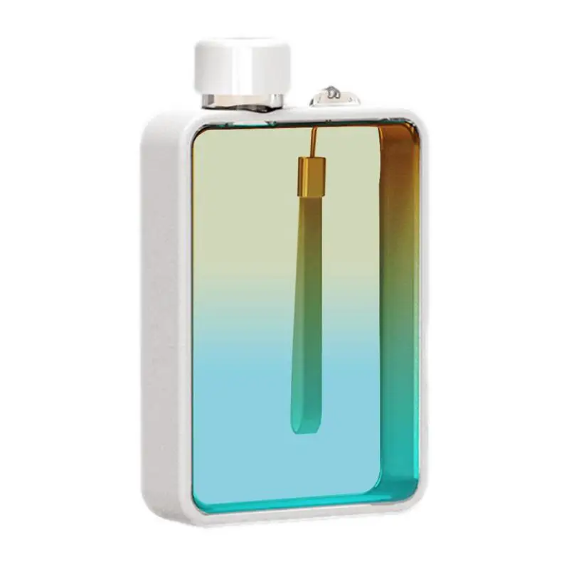 

Спортивная бутылка для воды, велосипедная бутылка для воды, герметичная плоская портативная бутылка для воды для походов на открытом воздухе