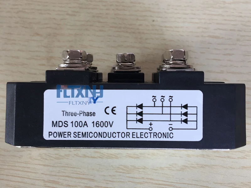 Raddrizzatore A Ponte A Diodi Monofase 60A 1600V – 4 Terminali, Alta Potenza Per Alimentatori E Circuiti Elettronici