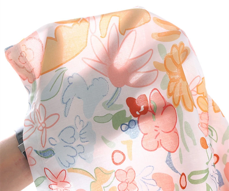 18M-7T summer children kids girls fashion cute thin short sleeve dress