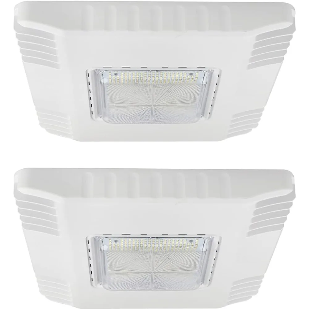

LED Surface Mount Canopy Light - Direct Mount Parking Garage Gas Station Light (150W - (2 Pack))
