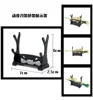 Anime Weapon Bracket DIY Displays Stand Model Gun Knife Samurai Sword Katana Holder Universal Frame Game Tool Box Gift Boy Toys 6