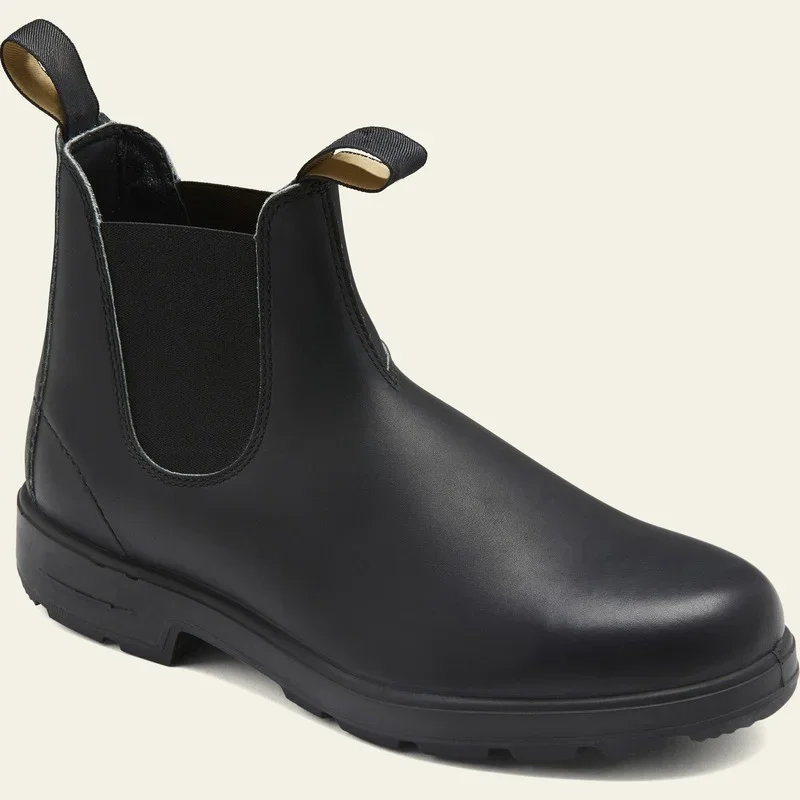 Slip-On Unisex Chelsea Boots Retro Couple Shoes Men Ankle Boots Women Cowboy Single Mens Plus Size 35-49 Boot Men Shoes men chelsea boots,men leather shoes