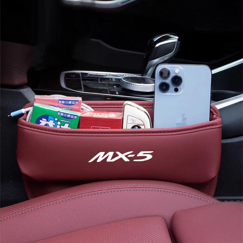 자동차 특수 시트 틈새 보관함, 시트 슬릿 캐처 정리함, 마쓰다 MX-5 미아타 NA NB NC ND 1990-2019 2020 2021 2022 2023