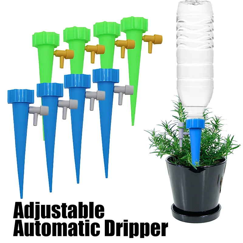 

Auto Drip Irrigation Watering System Self Watering Indoor Plant Watering Device Gardening Flowers and Plants Automatic Waterer