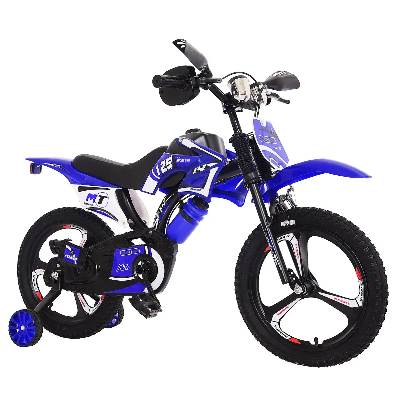 SelFree Children's Simulation Motorcycle Bicycle 12 Inch 14 Inch 16 Children's Bicycle Comfortable And Safe Baby Walker children bicycles