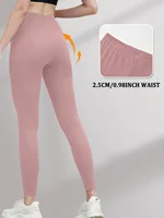 Plus Size Women's Low Rise Stretchy Leggings - Super Soft High Elastic Tights for Running Workout Training and Daily Life - Image 2