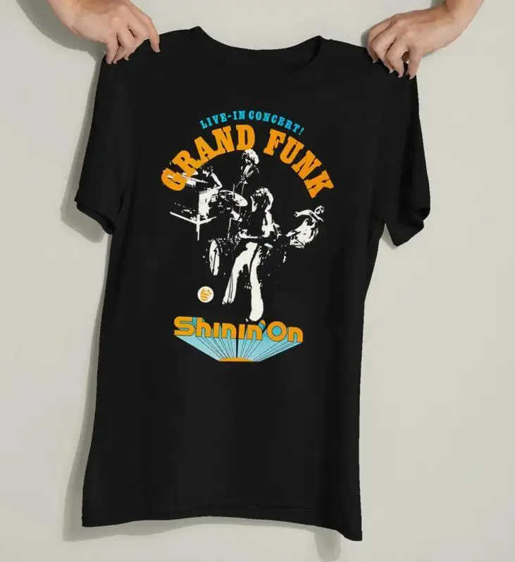 

Grand Funk Railroad Tee Men Unisex T Shirt All Size Gift For Father Day