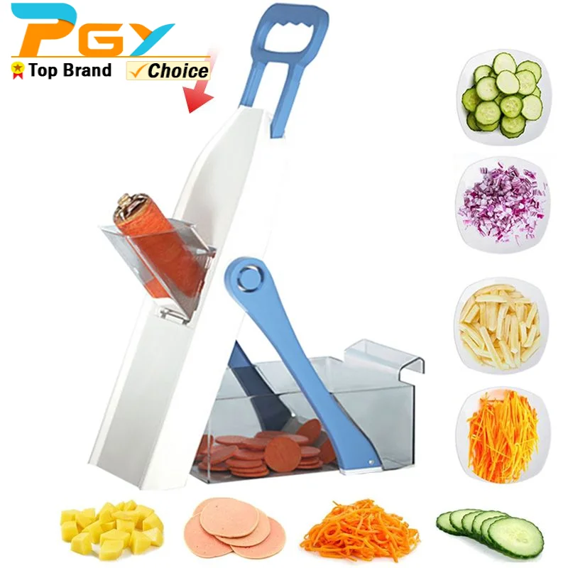 Safe Slice Mandolin Manual Cutter Chopping Knife Cut Fruit French Fries Cut  Meat Vegetable Cutter Kitchen Tool - AliExpress