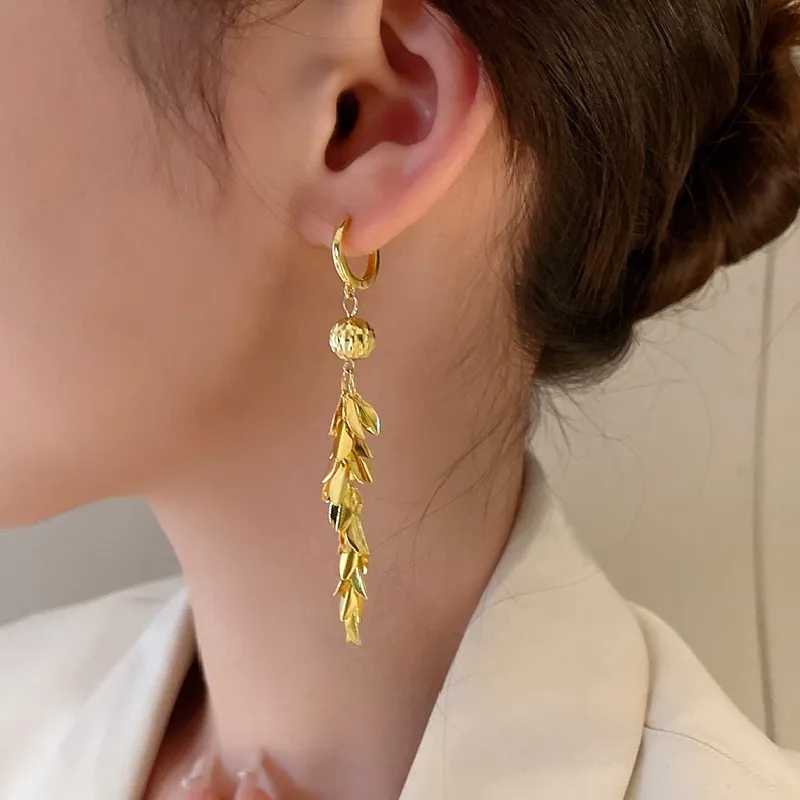 long design earrings