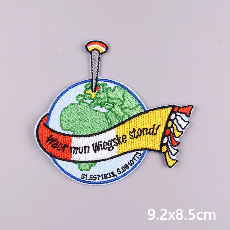 2026 Oeteldonk Embleme Patch bestickte Aufnäher zum Aufbügeln, niederländischer Karneval, Festival, Abzeichen, Feier, Souvenir, Geschenk – Detail 40