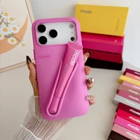Coque iPhone Rhode™ avec emplacement Brillant à Lèvres - Rose Red